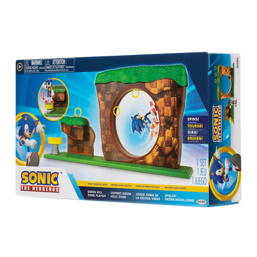 Sonic The Hedgehog bumper area supports engaging, bounce-filled play sessions.