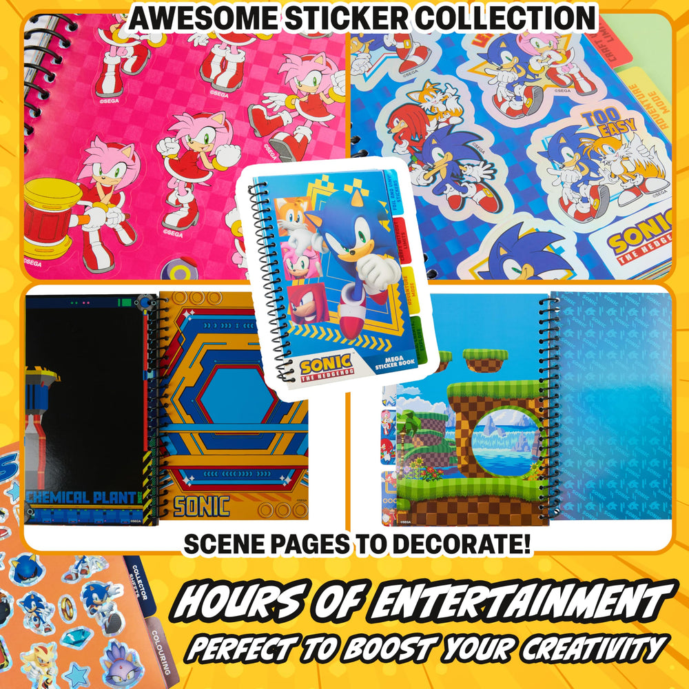 Sonic dividers set organizes projects and enhances scrapbook layouts