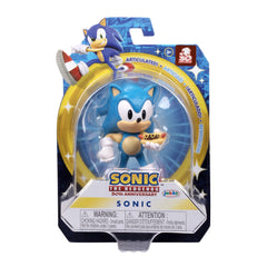 Sonic The Hedgehog 2.5-inch figure display on shelf idea for desks.