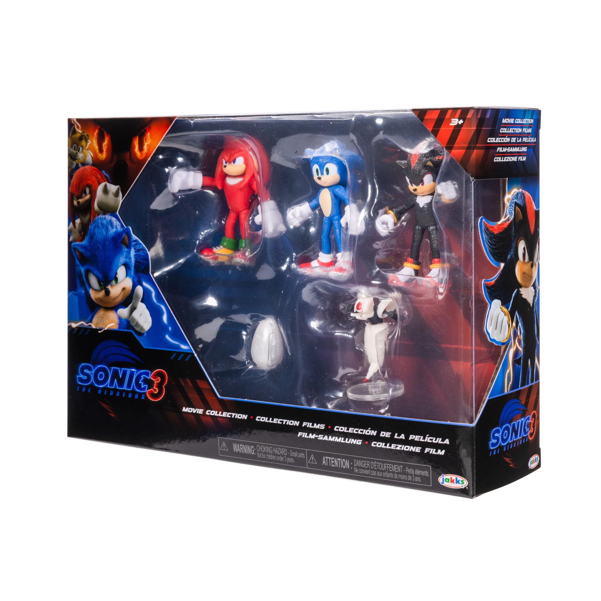 Drone accessory for Sonic 3 figures enables aerial storytelling scenarios.