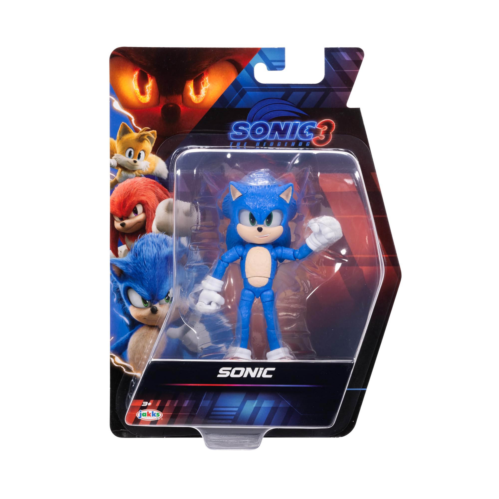 Sonic 5-inch figure articulated at 20-plus points for pose versatility.
