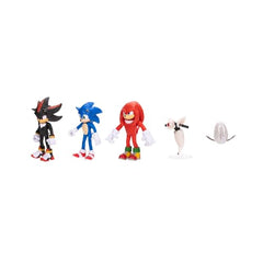 Sonic The Hedgehog 3 movie figure Shadow in 2.5-inch scale for dramatic rival moments.