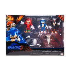 Giftpack display image showing the complete Sonic 3 figure set.