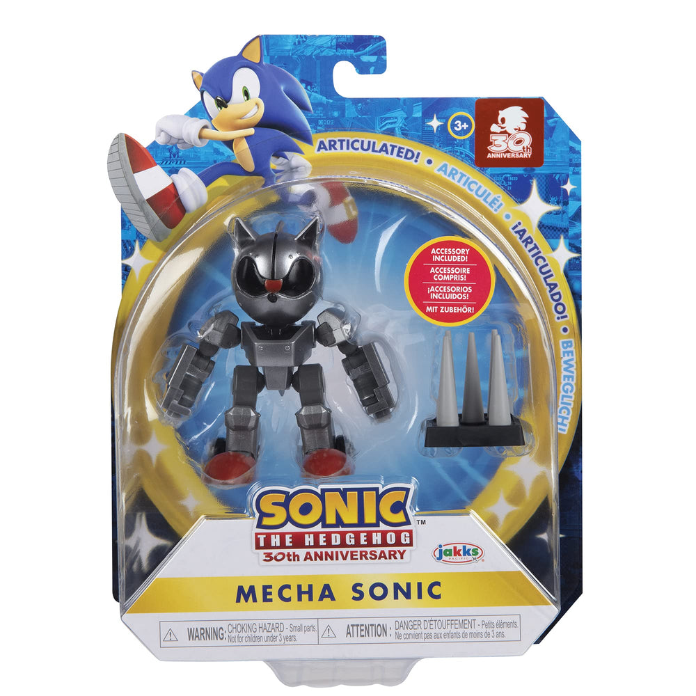 Accessory piece paired with Mecha Sonic fuels imaginative play.