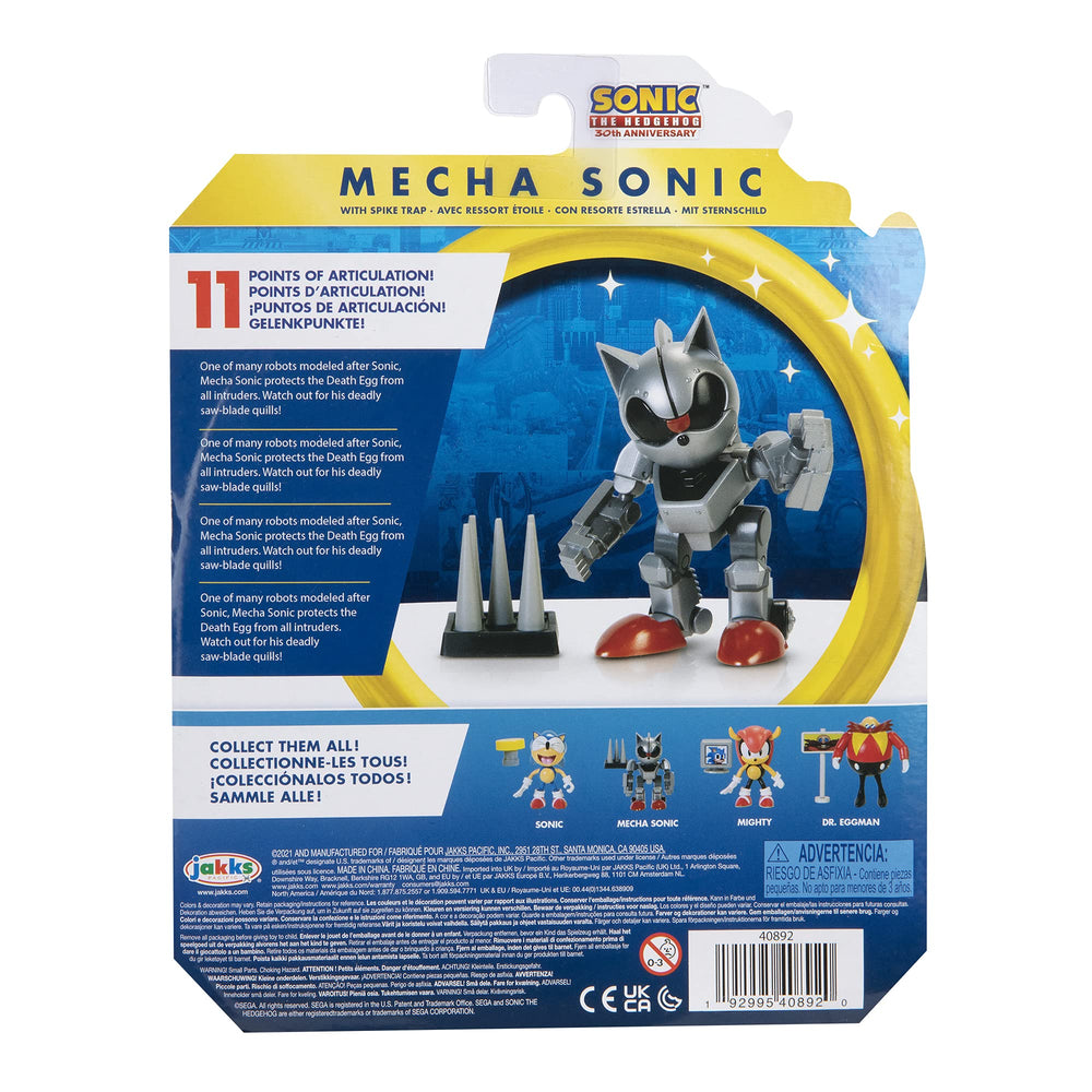 Mecha Sonic figure ready for play and collection display.