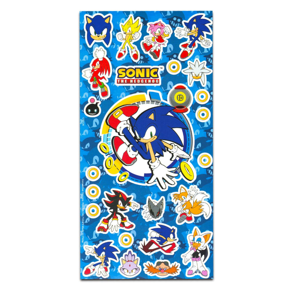 Includes Sonic stickers to spark imaginative play.