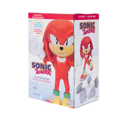 Sonic Knuckles Mushroom Valley Zone display base highlights holographic effects.