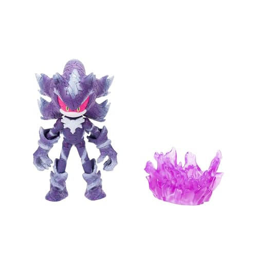 Sonic the Hedgehog Mephiles the Dark with Purple Mist Base enhances posing