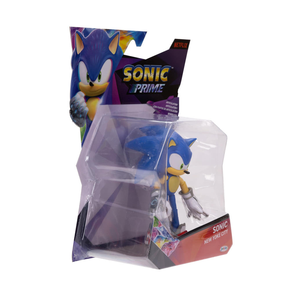 Sonic Prime 5-Inch figure muscle-tone sculpt for realism.