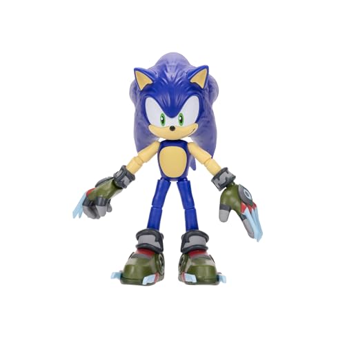 Sonic Prime figure with 12+ articulation enables versatile posing.