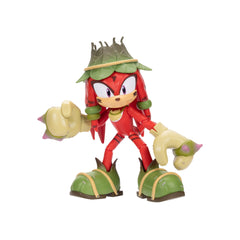 Sonic Prime Knuckles The Dread close-up face sculpt captures character