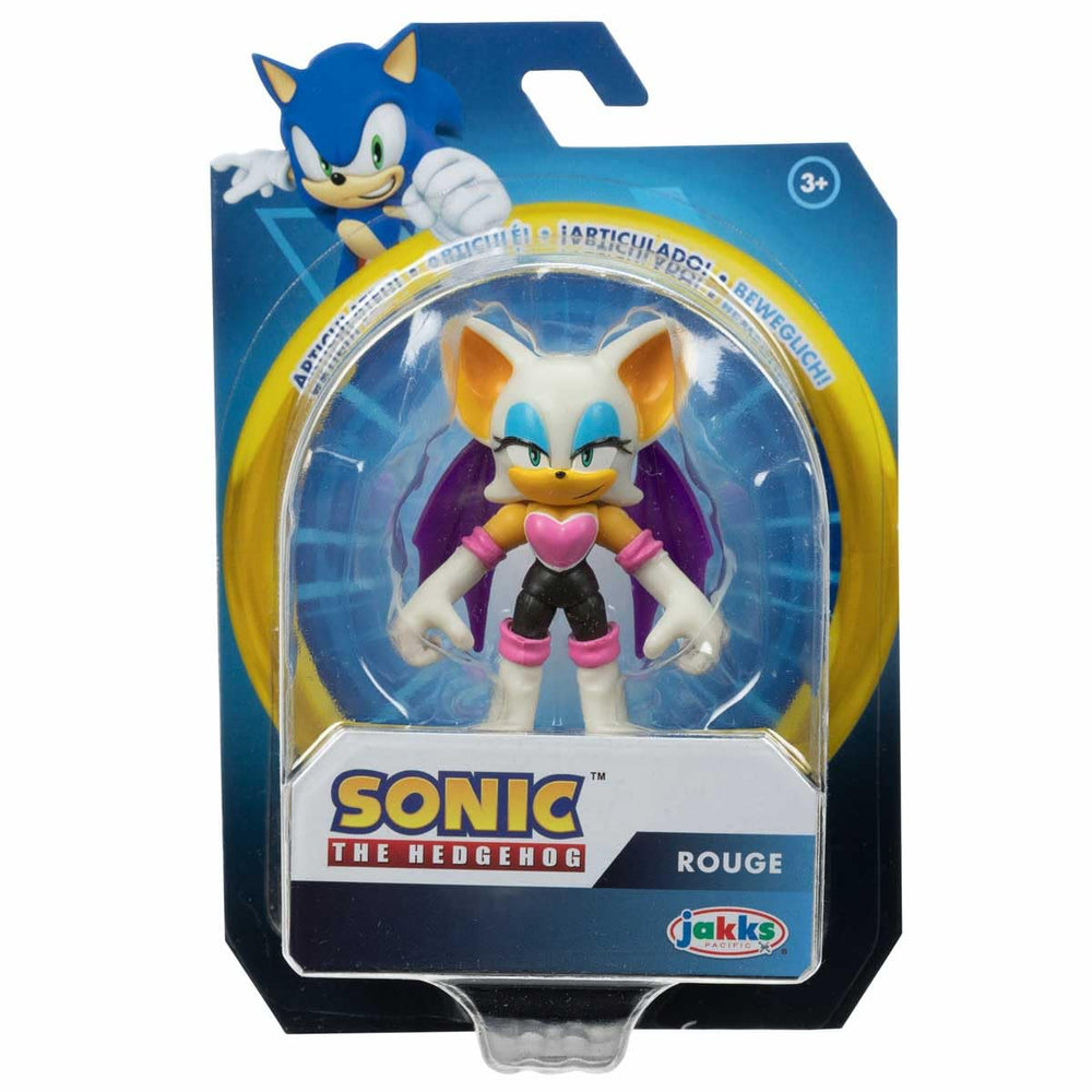 Sonic Rouge 2.5-Inch mini figure close-up, perfect for gifting and shelf display