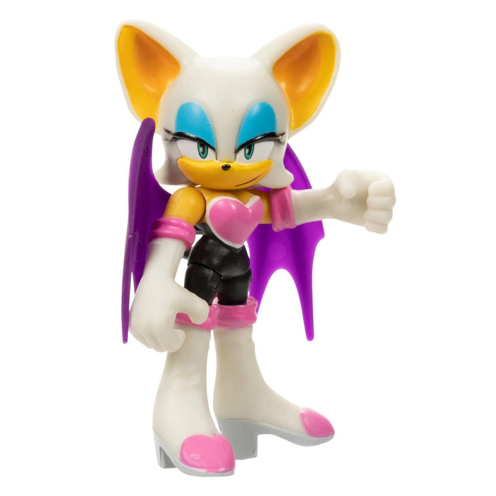 Sonic the Hedgehog Rouge 2.5-Inch mini figure on display, ideal for collectors