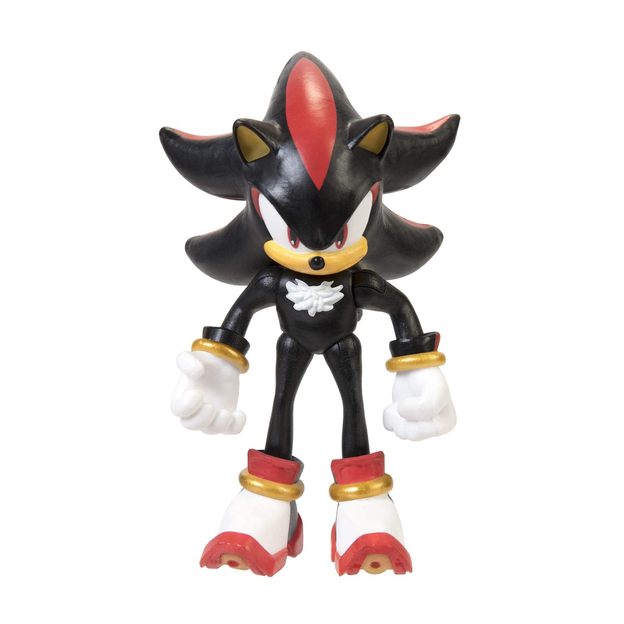 Sonic The Hedgehog Shadow action figure in dynamic pose for display and collection.