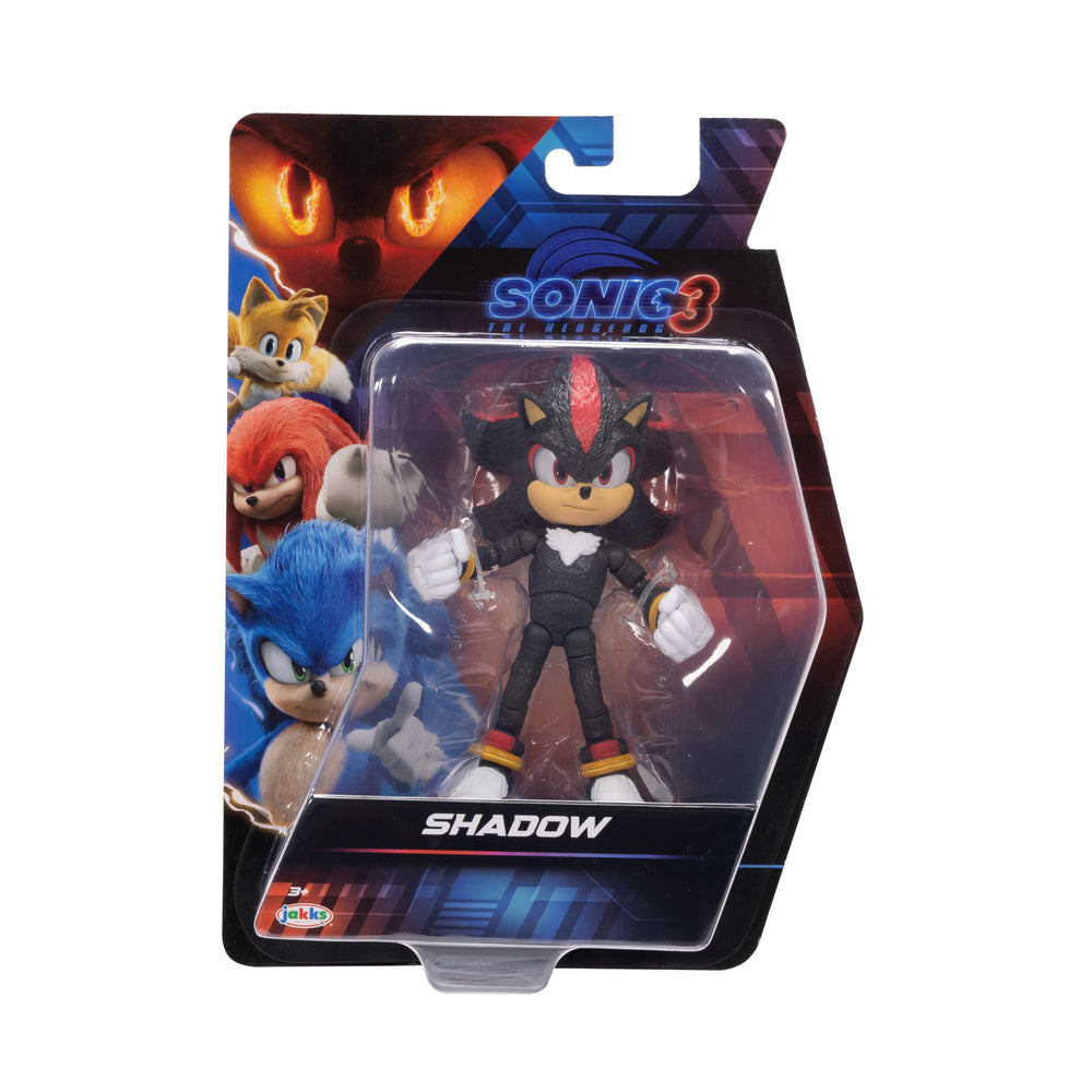 Sonic The Hedgehog Shadow figure is ideal for shelf displays and gift ideas.