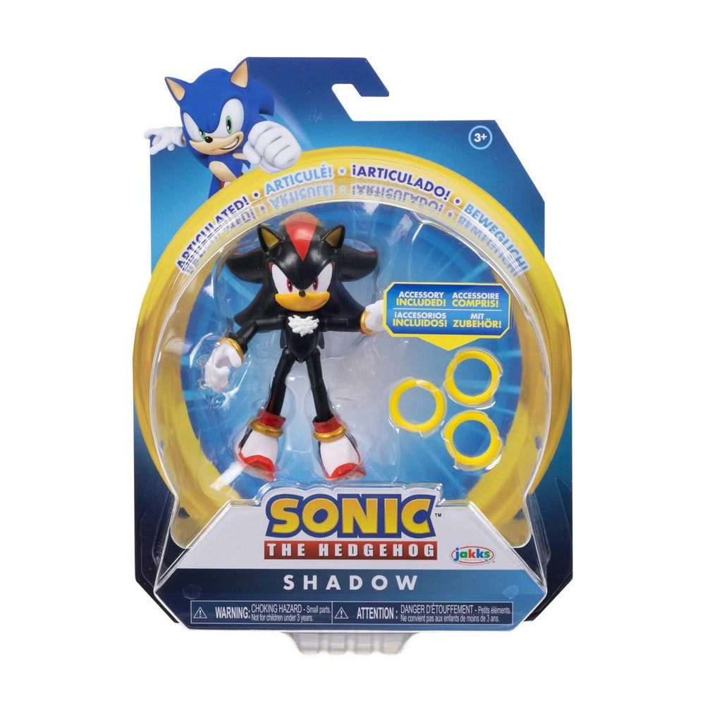 Sonic Shadow figure with accessory piece to expand the Sonic world