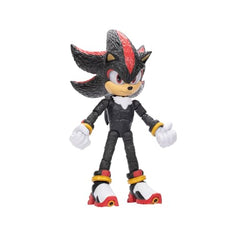 Sonic The Hedgehog Shadow figure in dynamic pose highlights poseability and display appeal.