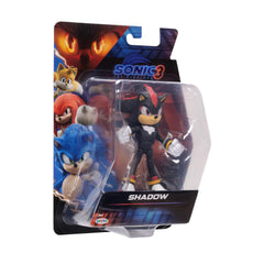 Sonic The Hedgehog Shadow figure stands firm on any play surface.