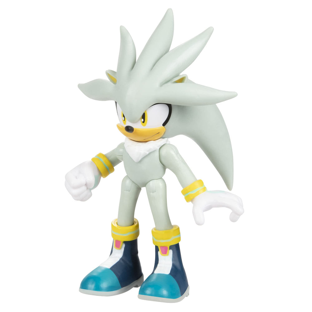 Sonic The Hedgehog 2.5-Inch Silver Action Figure packaging, ready for gifting
