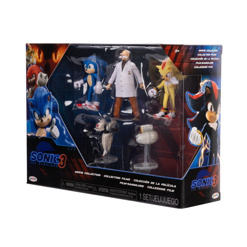 Sonic the Hedgehog 3 movie display stand to showcase figures