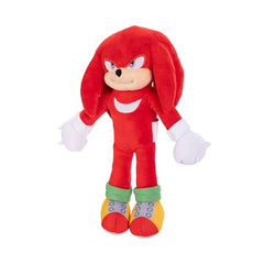 Knuckles plush from Sonic The Hedgehog 3 movie durable cuddle buddy for play