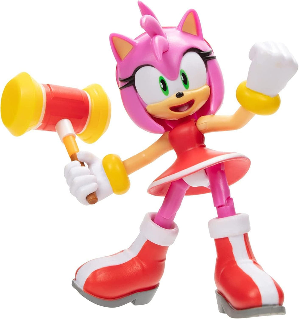 Sonic The Hedgehog hammer accessory adds action-ready moments.