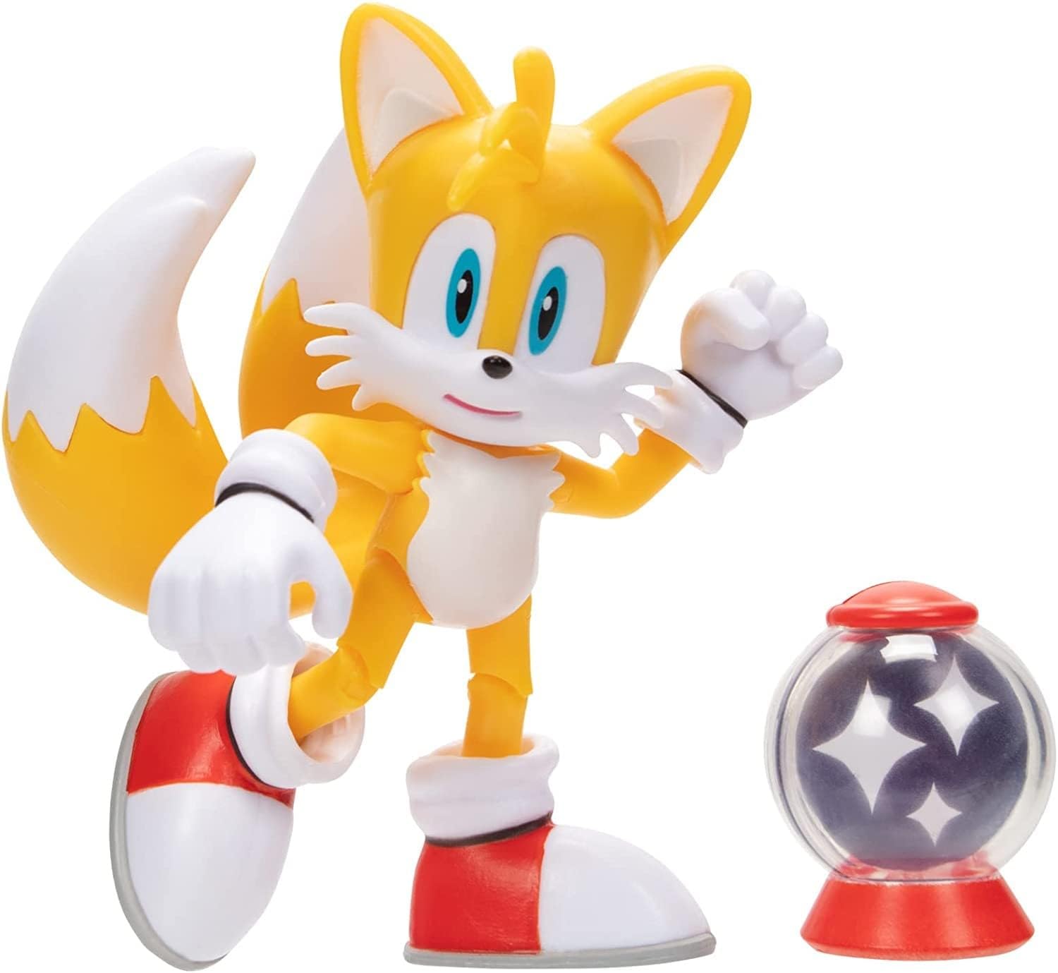 Sonic The Hedgehog 4-inch figure packaging dimensions for quick setup.