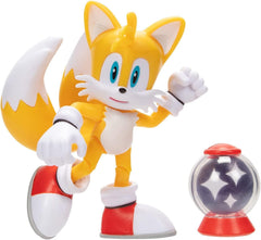 Sonic The Hedgehog 4-inch figure packaging dimensions for quick setup.
