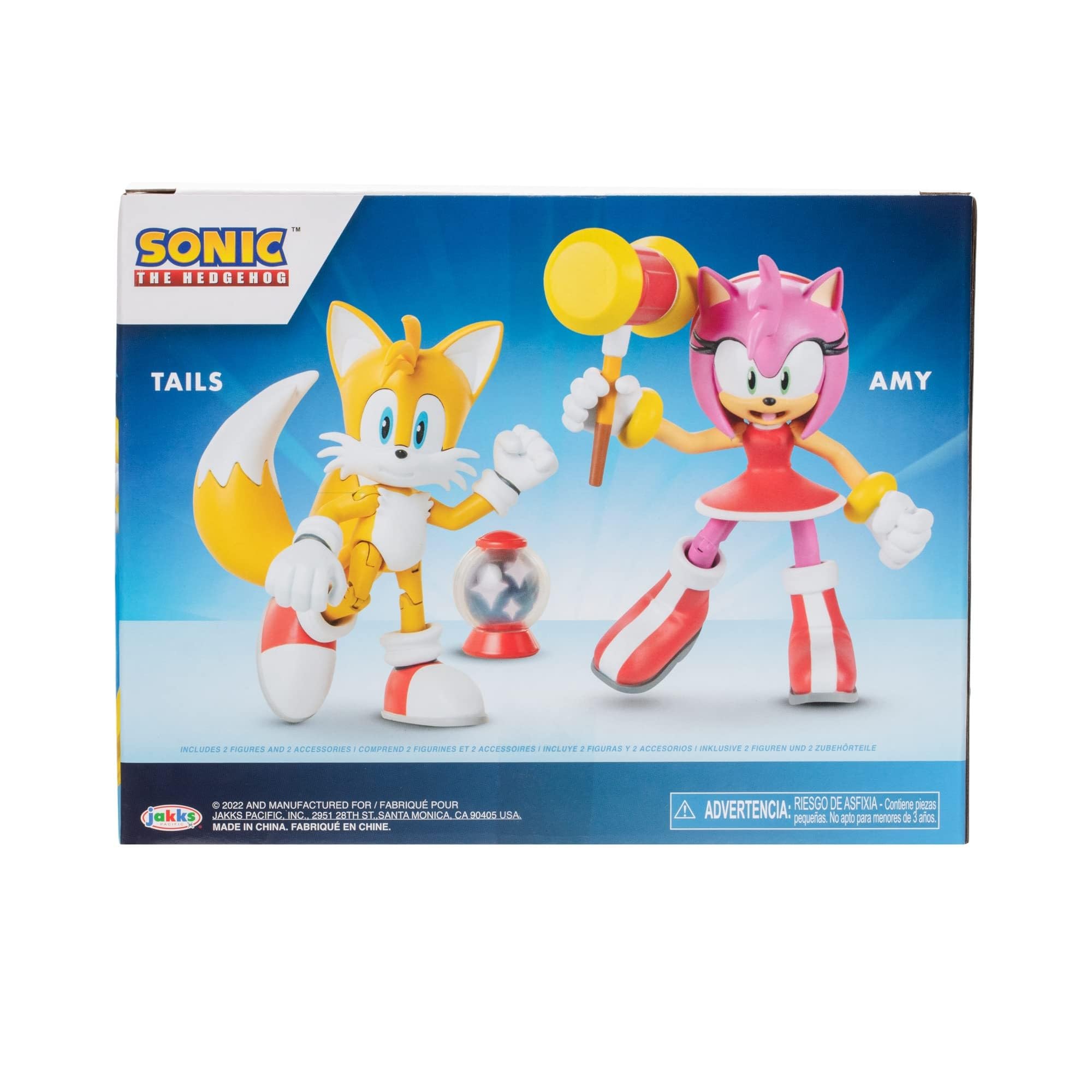 Sonic The Hedgehog collectible toy pack ready for kid and display use.