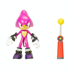 Sonic the Hedgehog 4-inch Espio figure front view with dynamic pose and detail