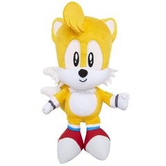 Front view of 7-inch Sonic Tail plush, ideal for desk display