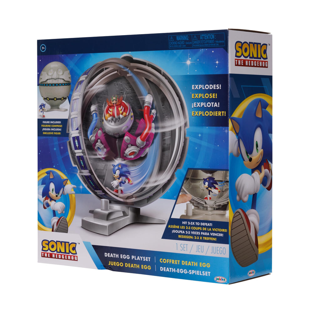 Sonic the Hedgehog requires no batteries for instant, ready-to-play action.