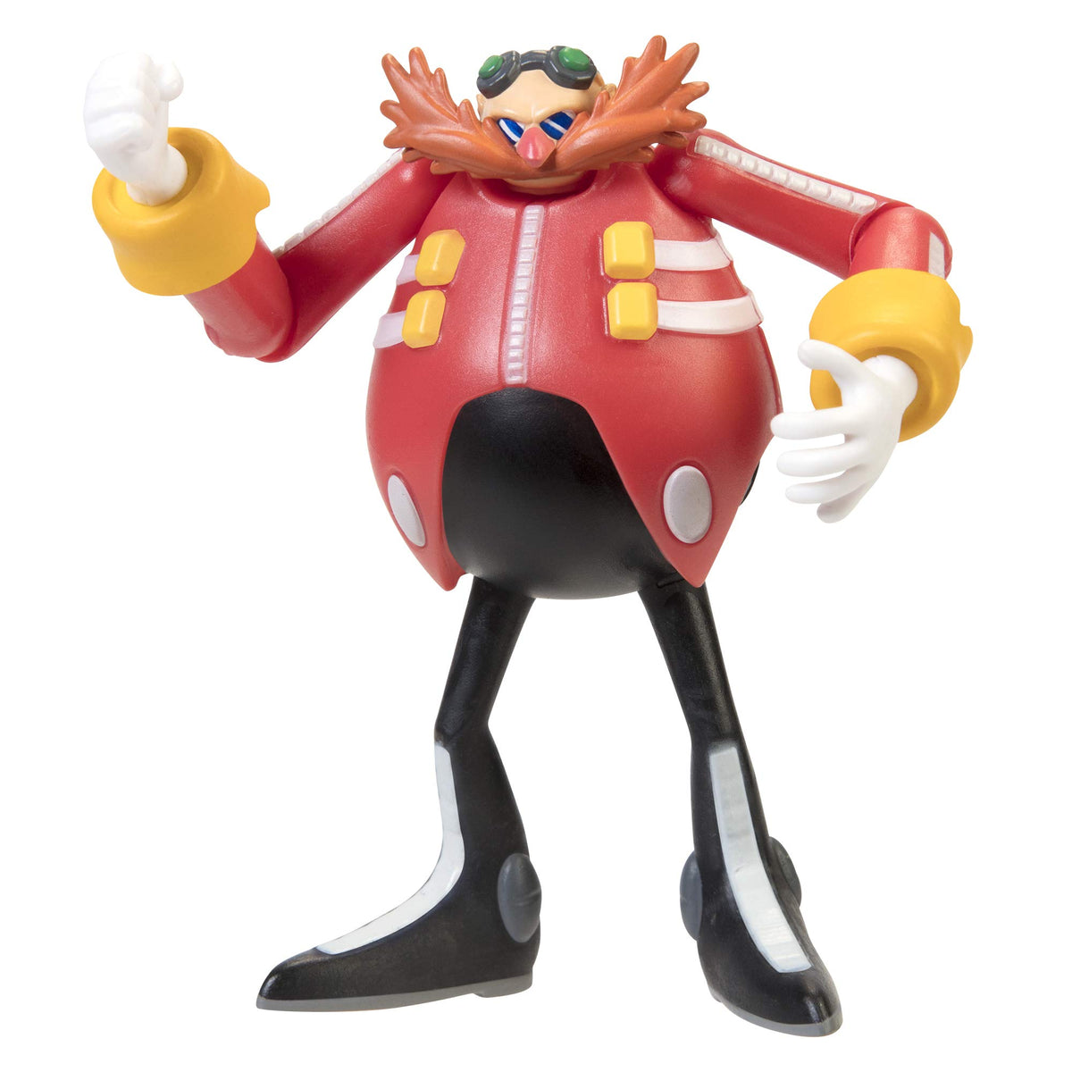 Sonic The Hedgehog Dr. Eggman 2.5-inch figure front view for poseable display.
