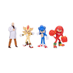 Sonic The Hedgehog Gerald Robotnik Wave 3 figure collection preview on display.