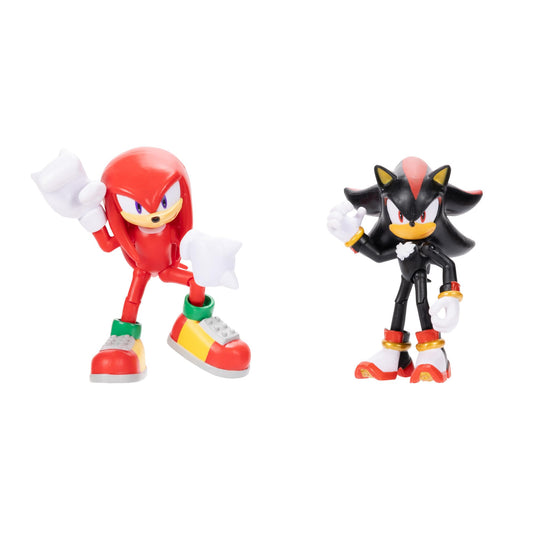 Sonic The Hedgehog Knuckles 4-inch figure front view ready for imaginative play