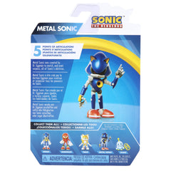 Sonic The Hedgehog Metal Sonic 2.5-inch figure offers glossy finish ideal for photos.