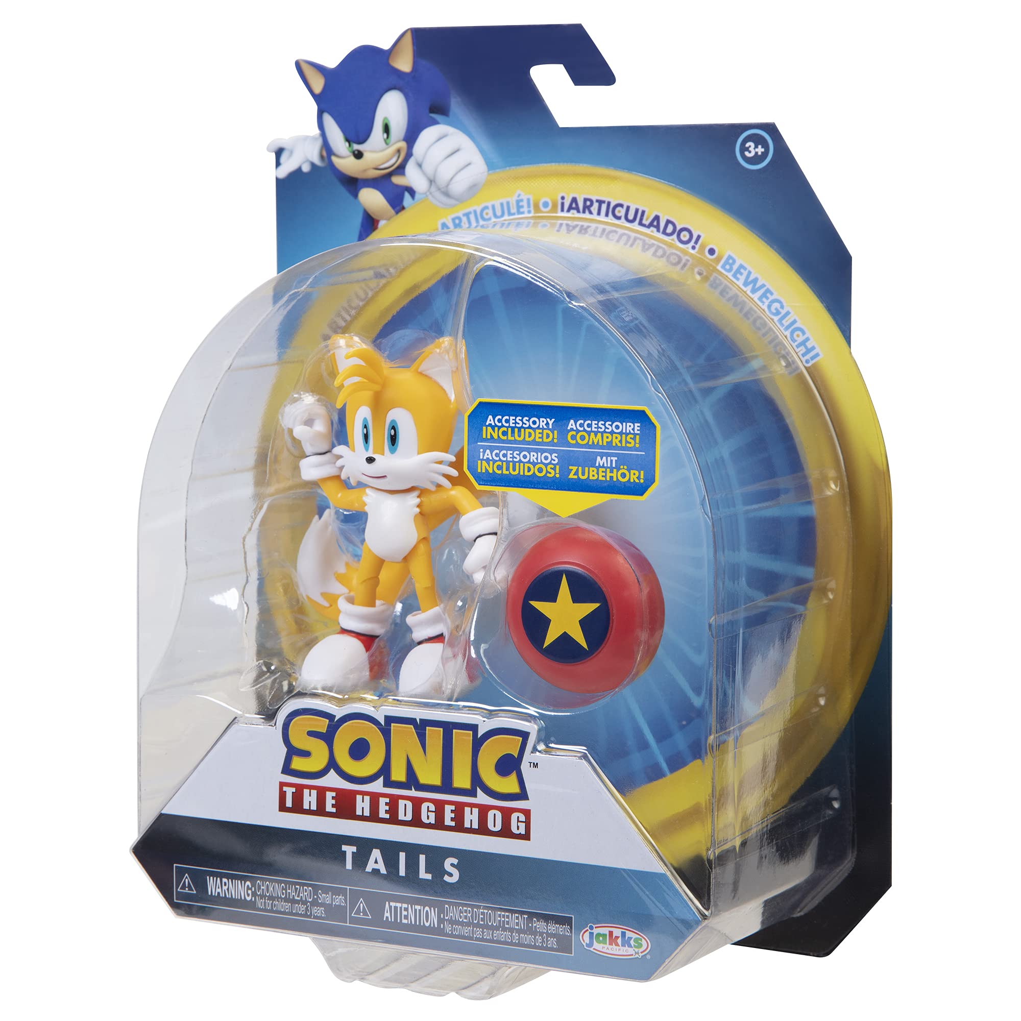 Sonic The Hedgehog Tails box contents ready-to-gift set