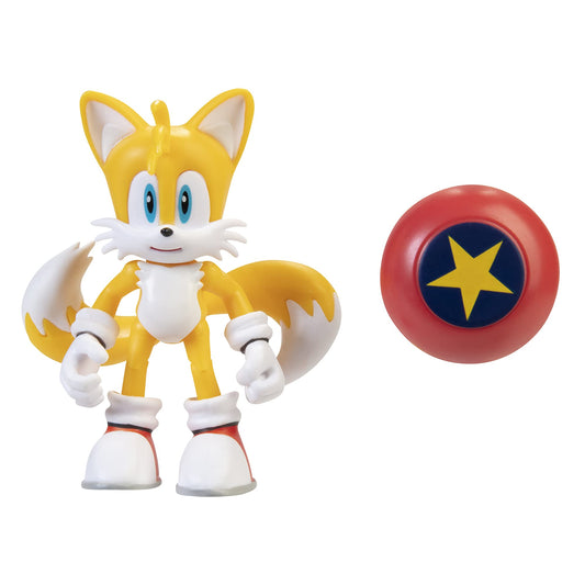 Sonic The Hedgehog Tails front view figure for display and imaginative play