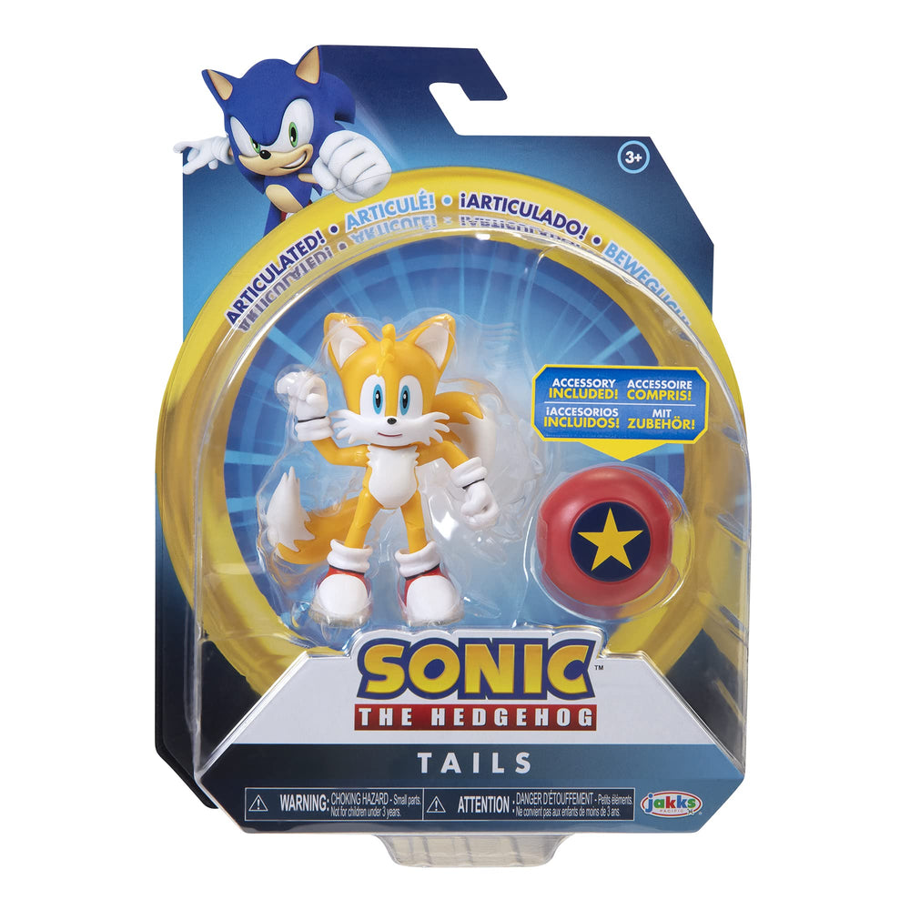Sonic The Hedgehog Tails stand included for display stability