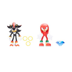 Sonic The Hedgehog Shadow 4-inch figure front view ready for dynamic posing