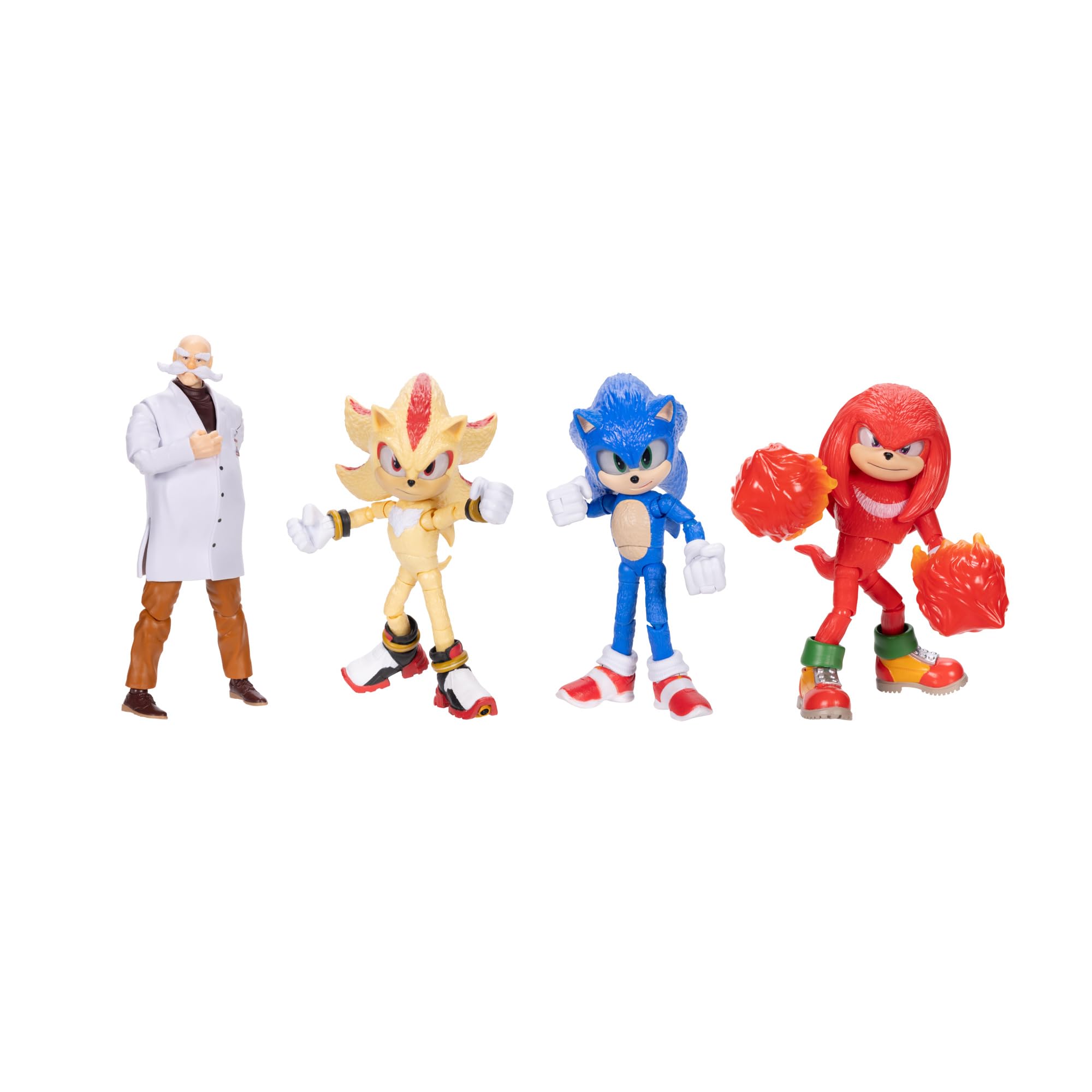 Sonic The Hedgehog Emerald Wave 3 pose-ready figure for display and play