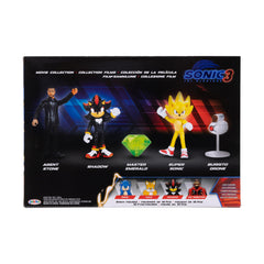 Sonic The Hedgehog Sonic 3 Movie figure gloss finish detail.
