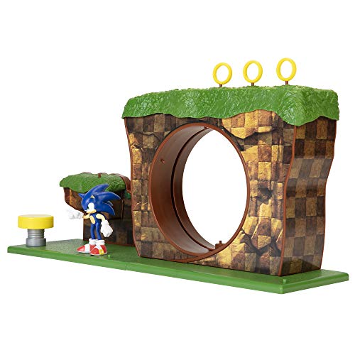 Sonic The Hedgehog working spring platform invites quick bounces and play.