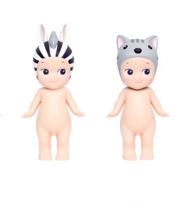 Dressed Sonny Angel animal figurine with charming aesthetic and design