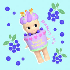 Sonny Angel Birthday Gift 2017 chocolate cake figure adds whimsy to desks.