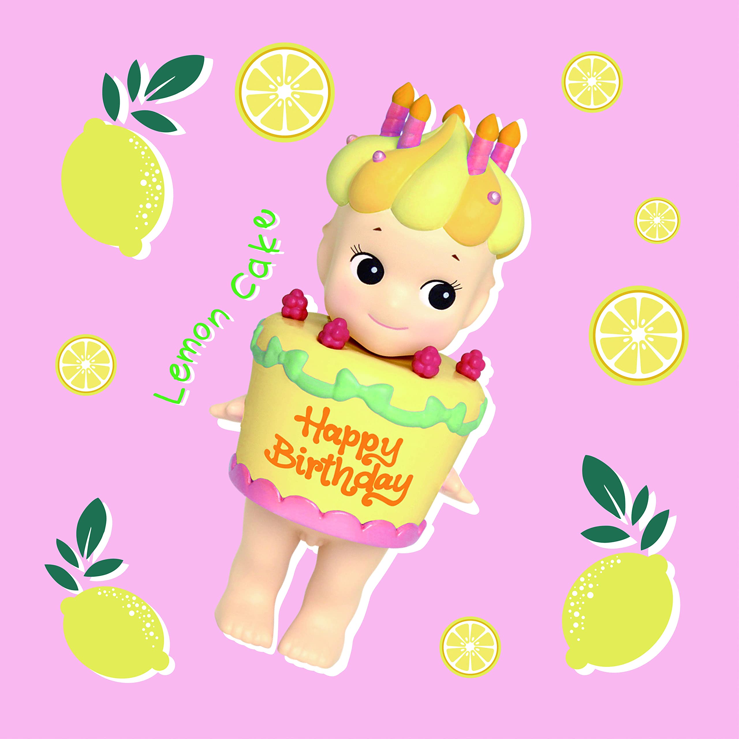 Sonny Angel Birthday Gift 2017 mint cake figure a cute shelf accent.