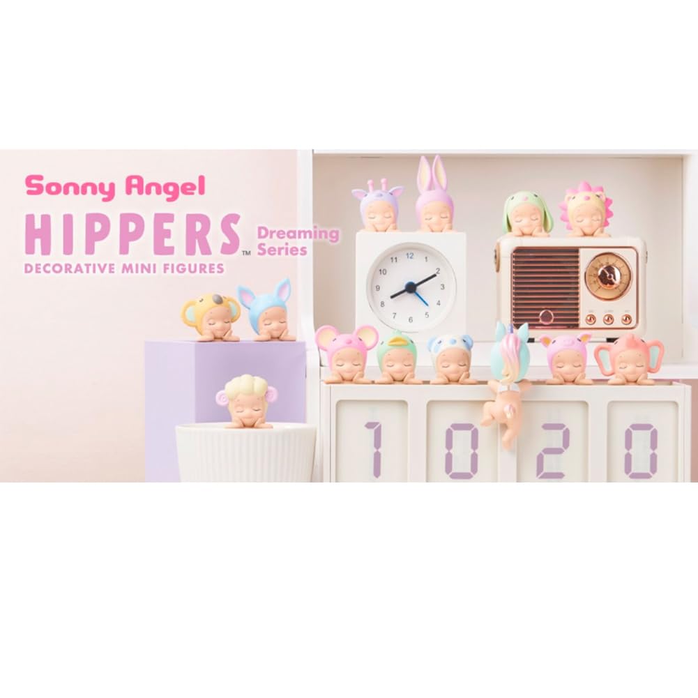 Sonny Angel Dreaming Series Hipper on laptop edge for whimsical motivation