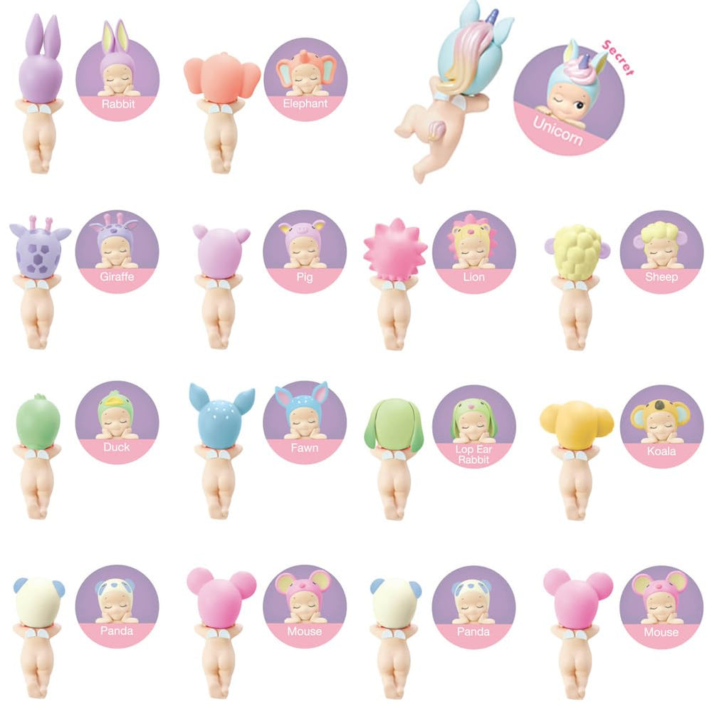 Sonny Angel Dreaming Series Hipper on bookshelf as a charming display
