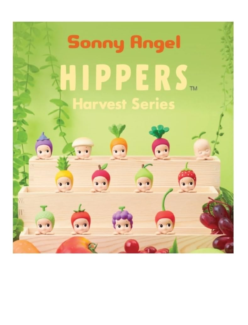 Sonny Angel Hippers Harvest surprise figure offers unboxing anticipation for collectors