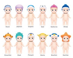 Sonny Angel Marine Series compact height figure for tidy, space-saving display.